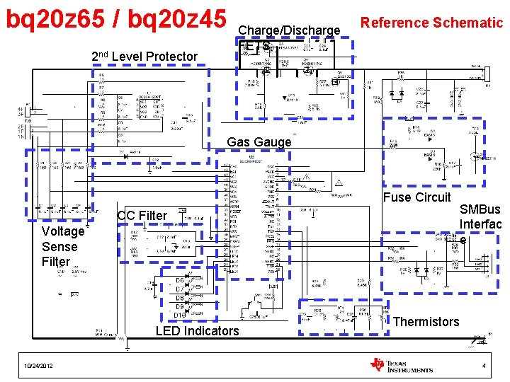 bq 20 z 65 / bq 20 z 45 2 nd Level Protector Charge/Discharge