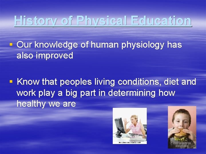 Health Exercise and Fitness Lesson Objectives Able to