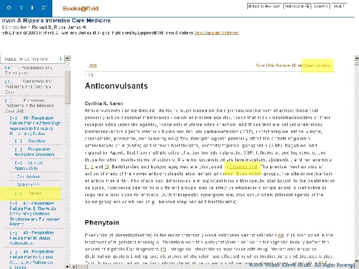 © 2004 Wolters Kluwer Health. All Rights Reserved. 