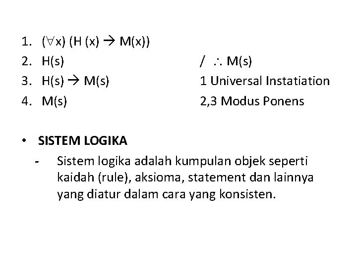 1. 2. 3. 4. ( x) (H (x) M(x)) H(s) M(s) / M(s) 1