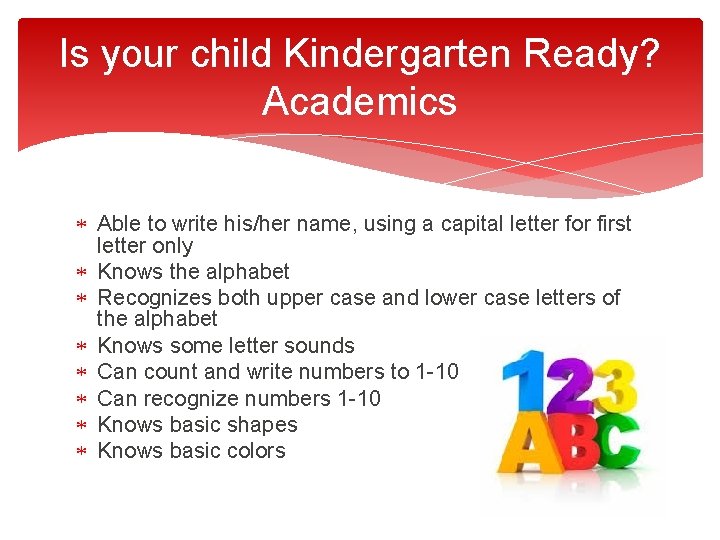 to Countryside School Kindergarten Registration Night Barrington