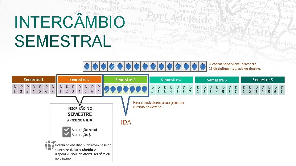 INTERC MBIO SEMESTRAL D 1 Semestre 1 D 2 D 3 D 4 D