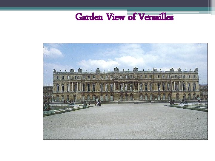 Garden View of Versailles 