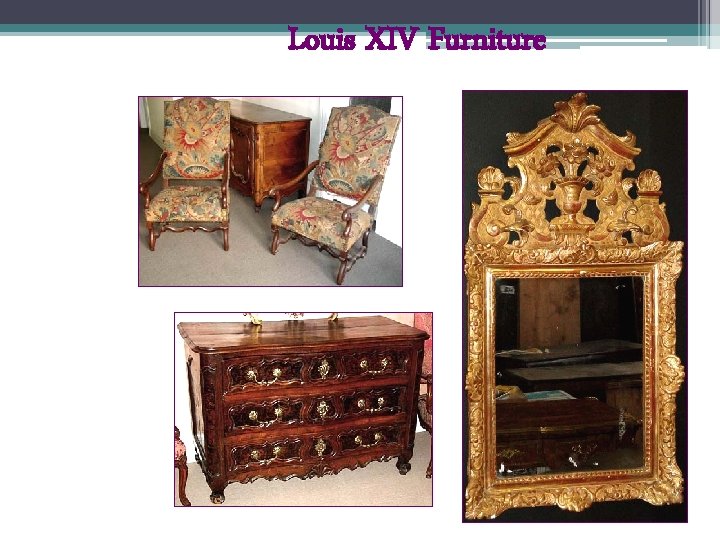 Louis XIV Furniture 