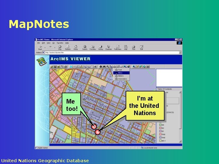 Map. Notes Me too! United Nations Geographic Database I’m at the United Nations 