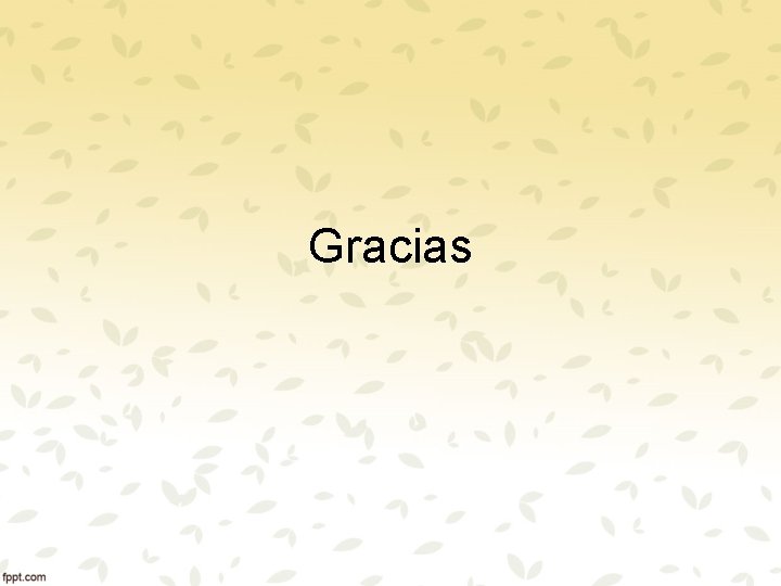 Gracias 