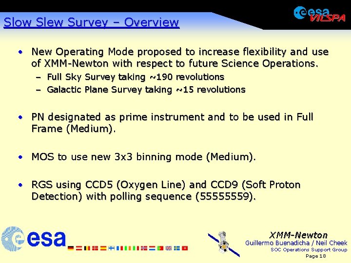 Slow Slew Survey – Overview · New Operating Mode proposed to increase flexibility and