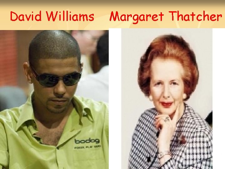 David Williams Margaret Thatcher 