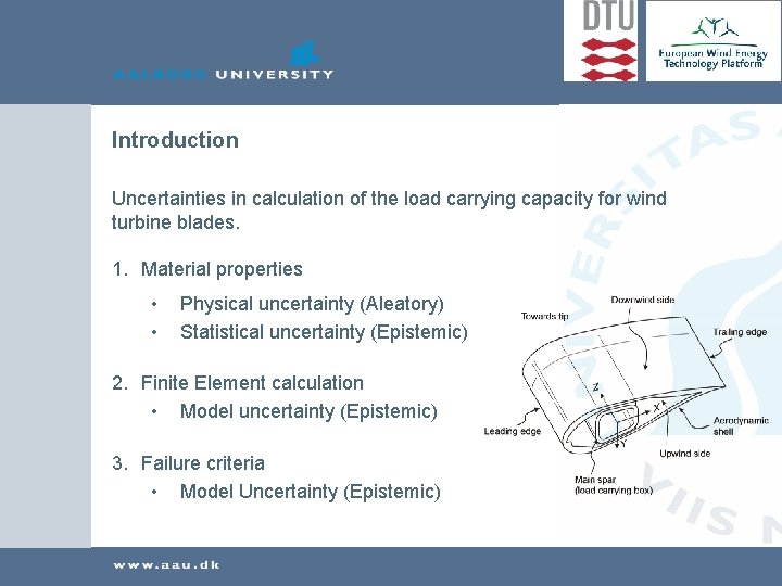 Distribution of Defects in Wind Turbine Blades Reliability