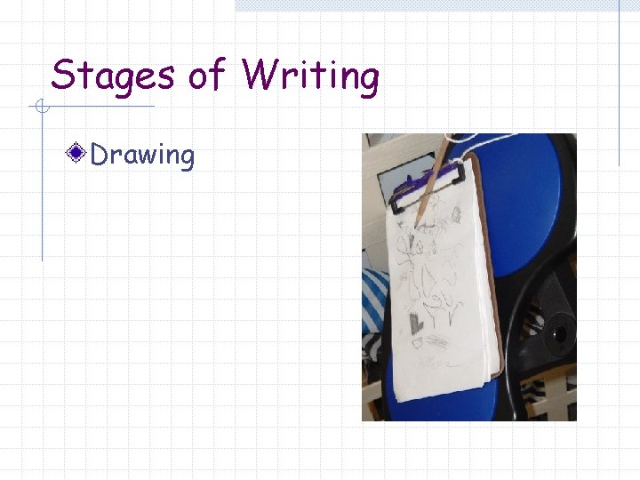 Stages of Writing Drawing 