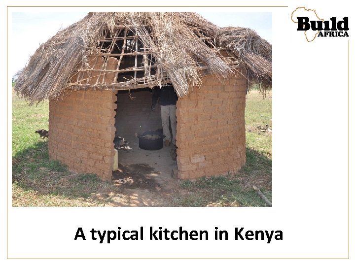 A typical kitchen in Kenya 