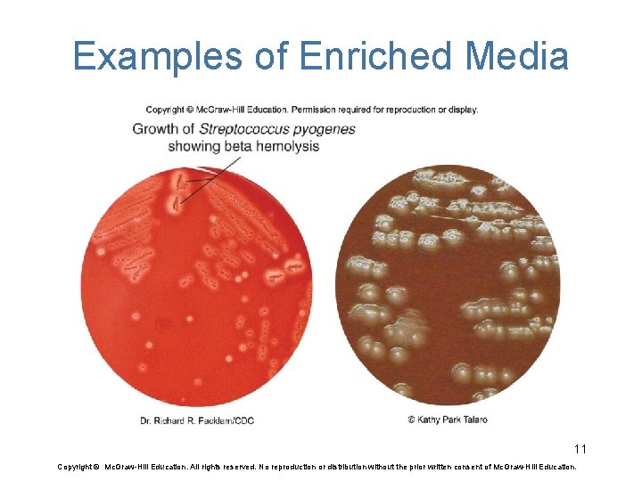 Examples of Enriched Media 11 Copyright © Mc. Graw-Hill Education. All rights reserved. No