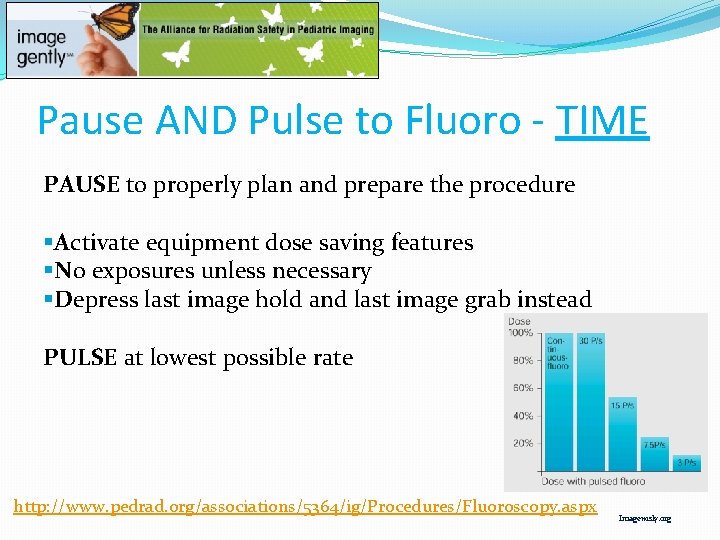 Pause AND Pulse to Fluoro - TIME PAUSE to properly plan and prepare the