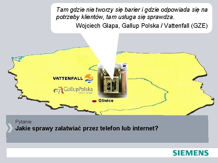 Tam gdzie nie tworzy się barier i gdzie odpowiada się na potrzeby klientów, tam