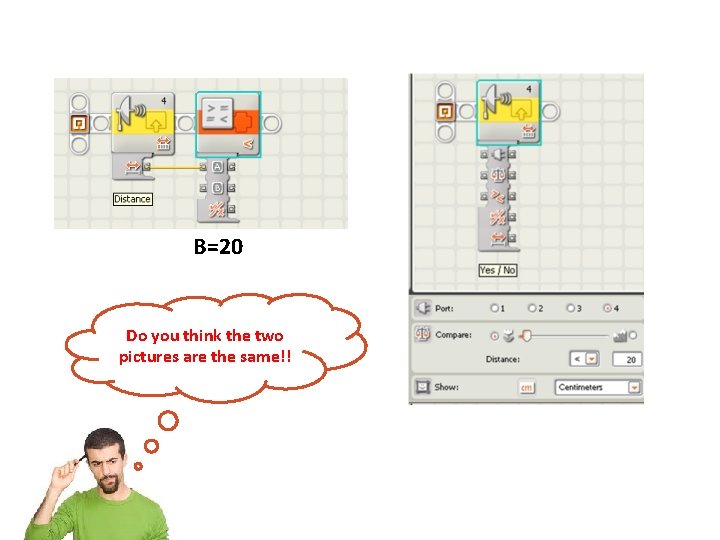 B=20 Do you think the two pictures are the same!! 