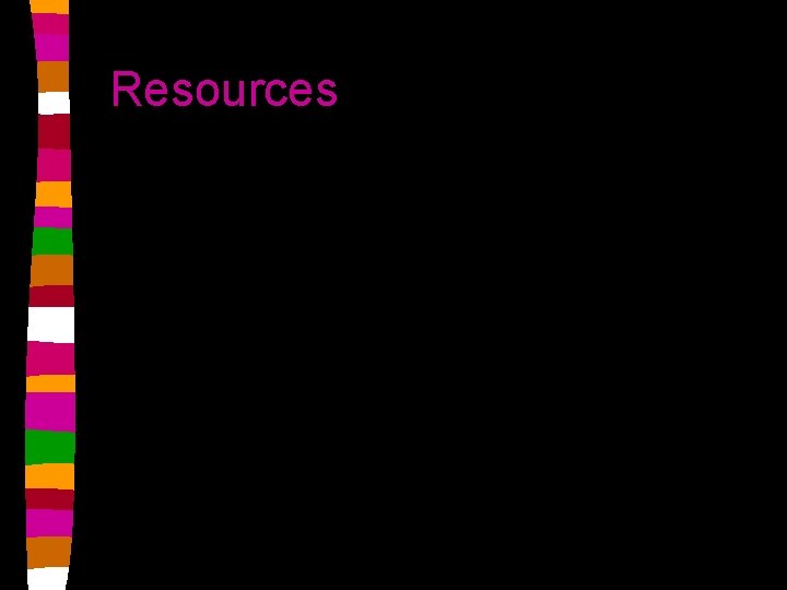 Resources 