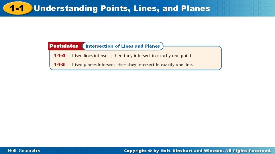 1 1 Understanding Points Lines and Planes Vocabulary