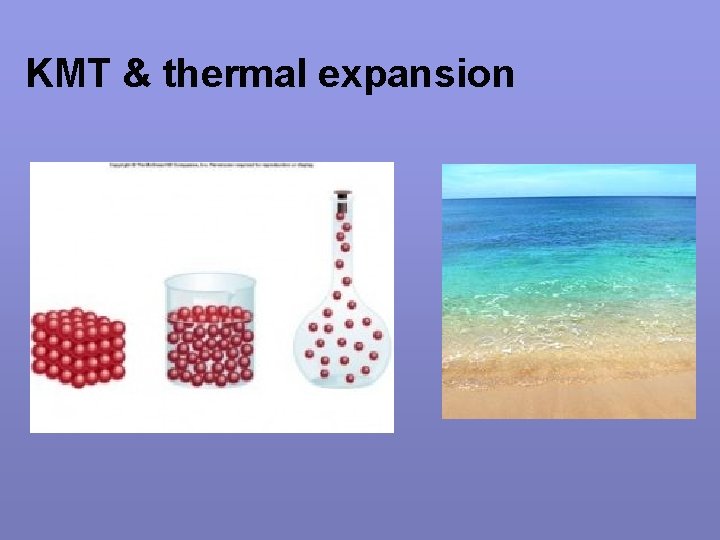 KMT & thermal expansion 