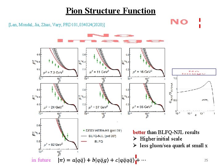 Pion Structure Function [Lan, Mondal, Jia, Zhao, Vary, PRD 101, 034024(2020)] better than BLFQ-NJL