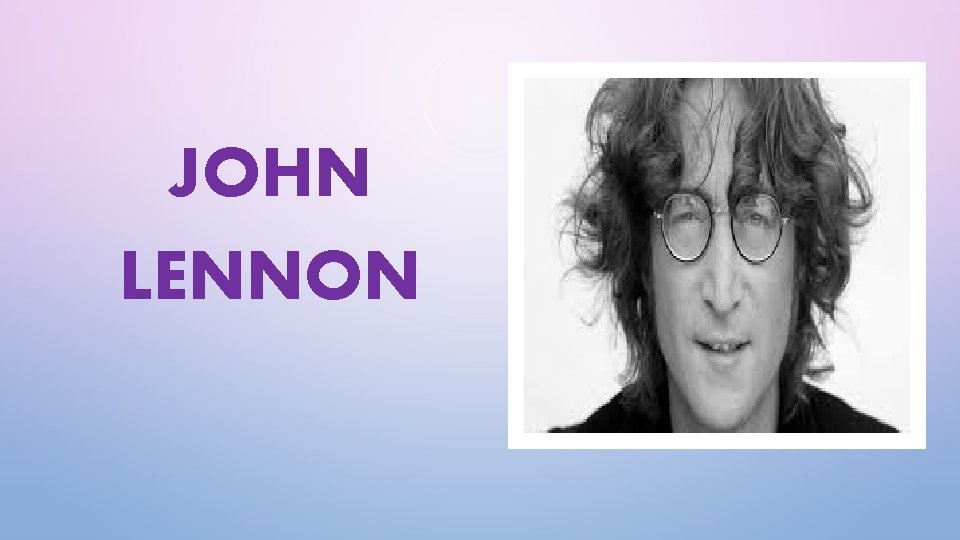 JOHN LENNON 