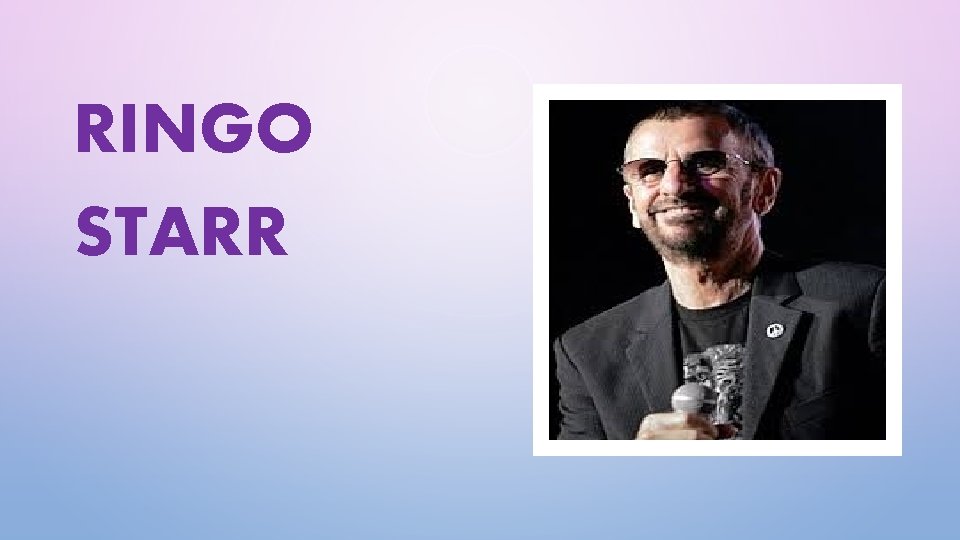 RINGO STARR 
