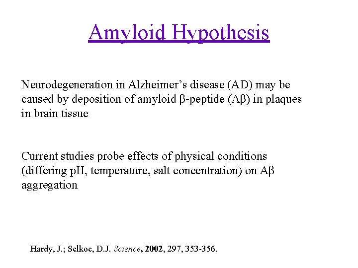 Alzheimers Understanding The Role of Membranes in Amyloid