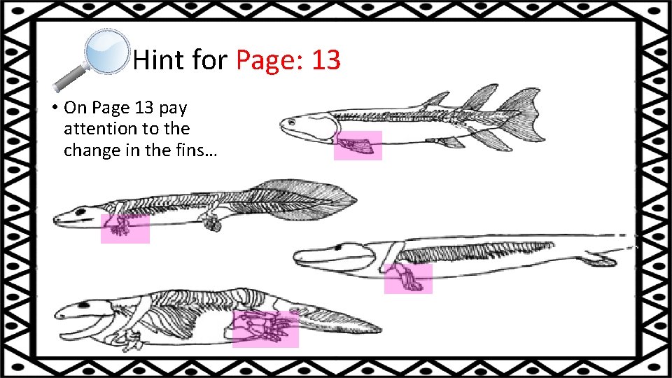 Hint for Page: 13 • On Page 13 pay attention to the change in