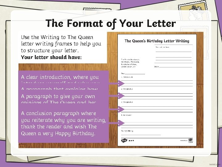 A Formal Birthday Letter to Queen Elizabeth II