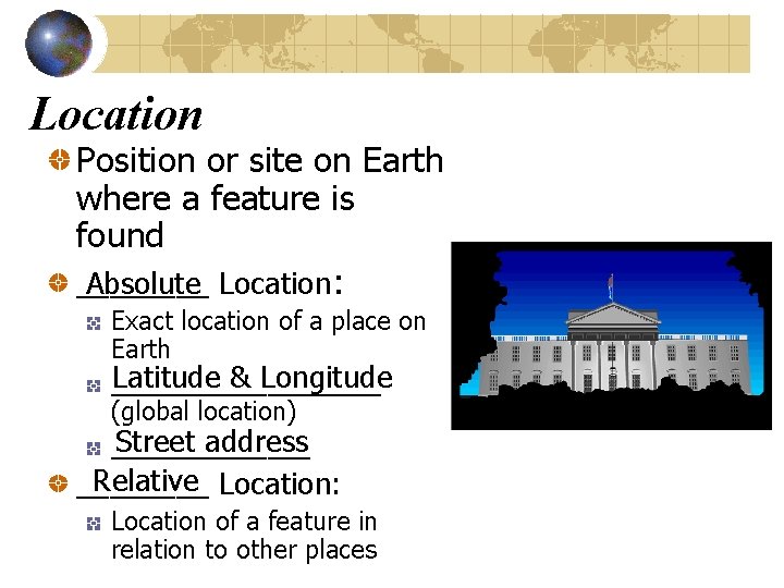 Student Lesson Objectives Define and give examples of