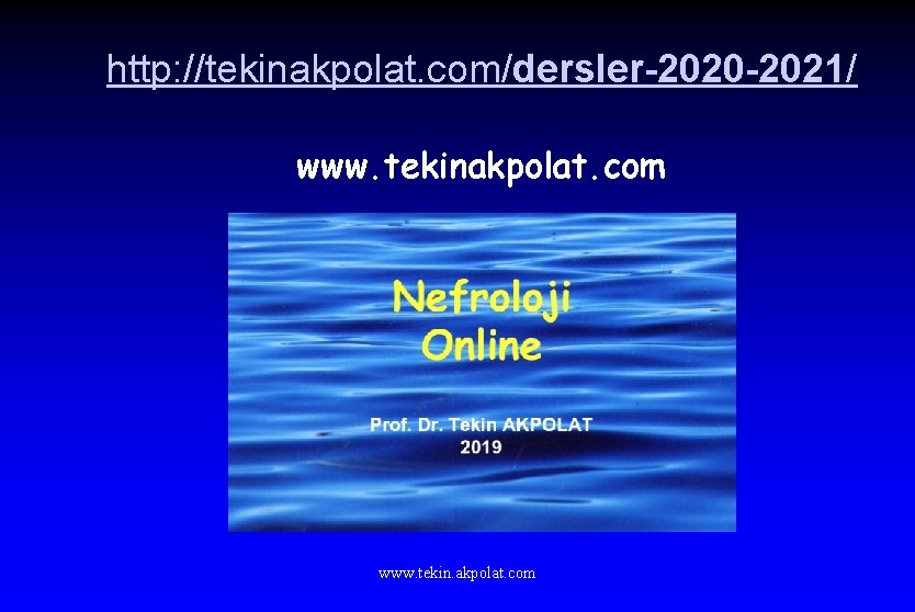 http: //tekinakpolat. com/dersler-2020 -2021/ www. tekinakpolat. com www. tekin. akpolat. com 