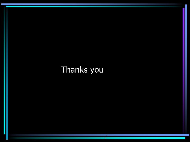Thanks you 