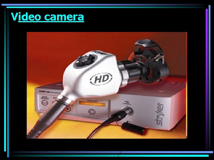 Video camera 