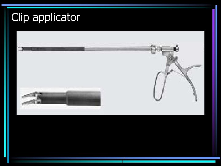 Clip applicator 