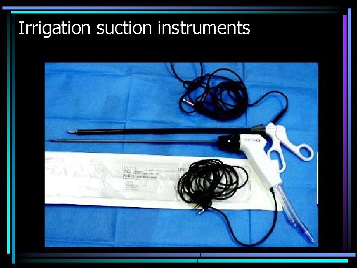 Irrigation suction instruments 