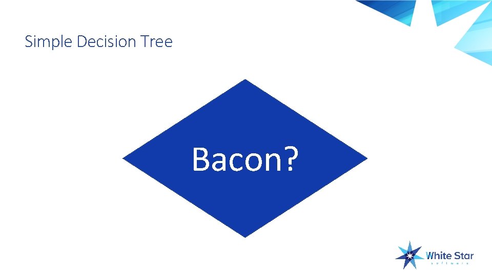 Simple Decision Tree Bacon? 