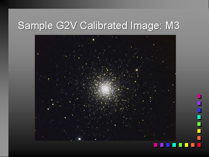 Sample G 2 V Calibrated Image: M 3 