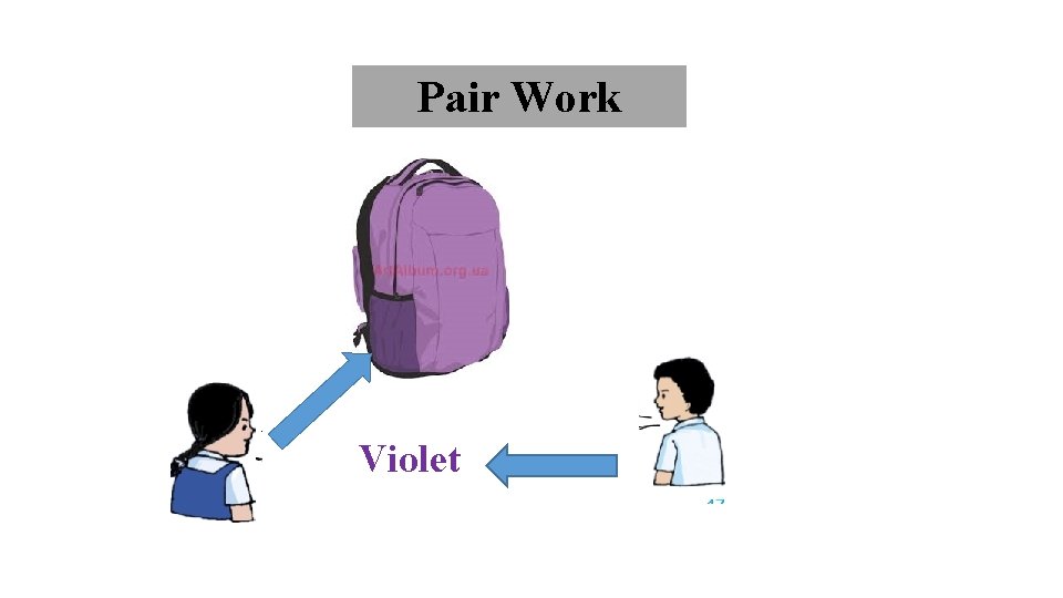 Pair Work Violet 