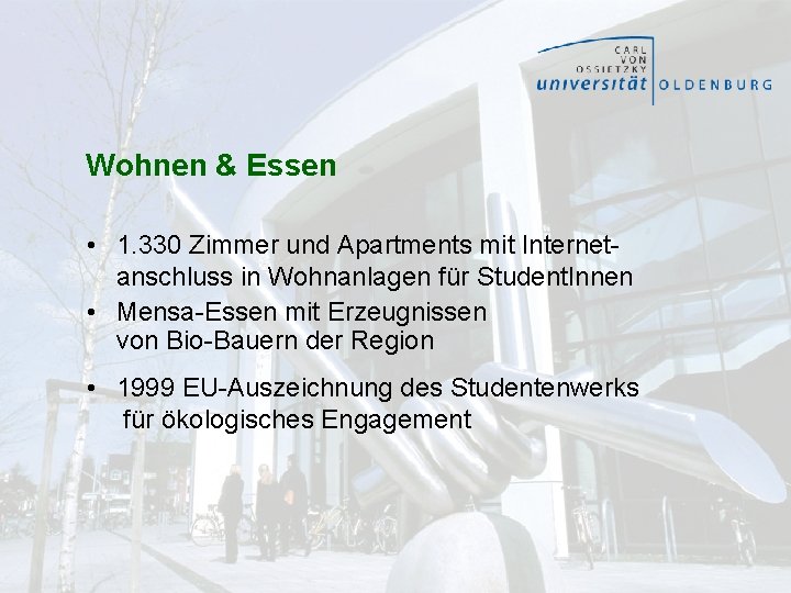 Wohnen & Essen • 1. 330 Zimmer und Apartments mit Internetanschluss in Wohnanlagen für