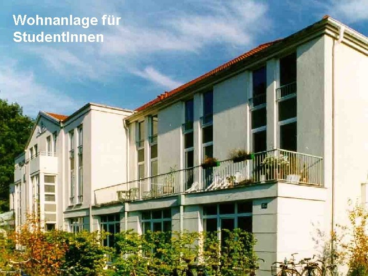 Wohnanlage für Student. Innen Wohnanlage für Student. Innen