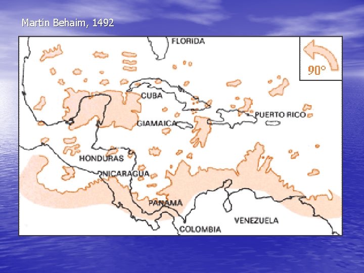 Martin Behaim, 1492 