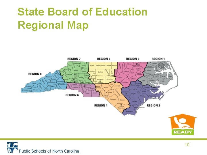 State Board of Education Regional Map 10 
