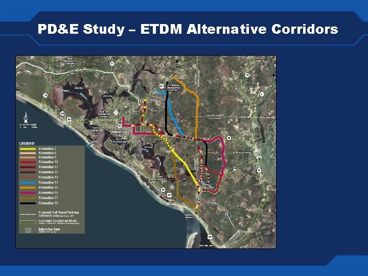 PD&E Study – ETDM Alternative Corridors 