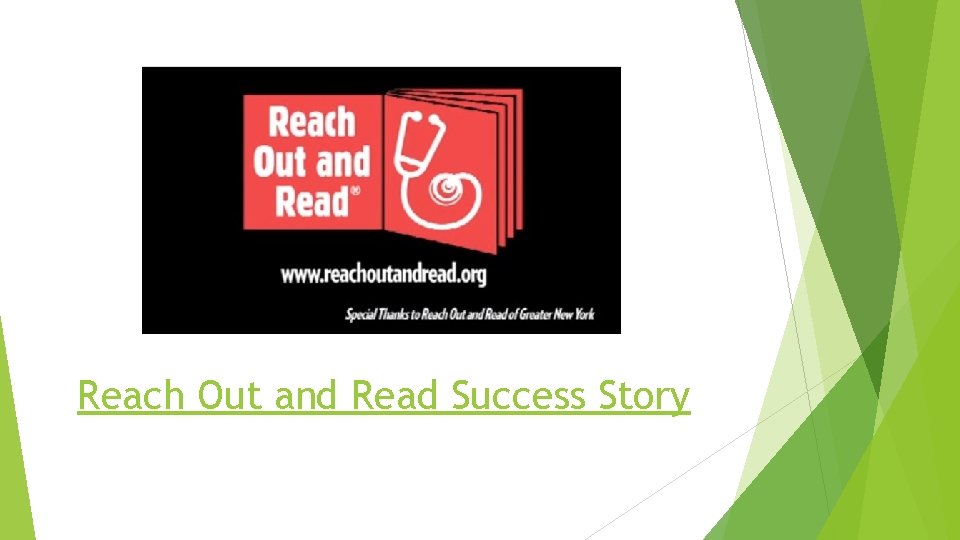 Reach Out and Read Success Story 
