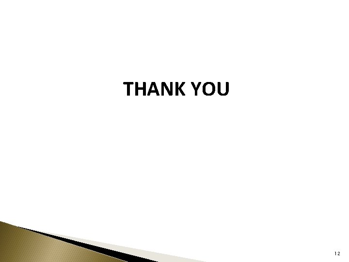 THANK YOU 12 