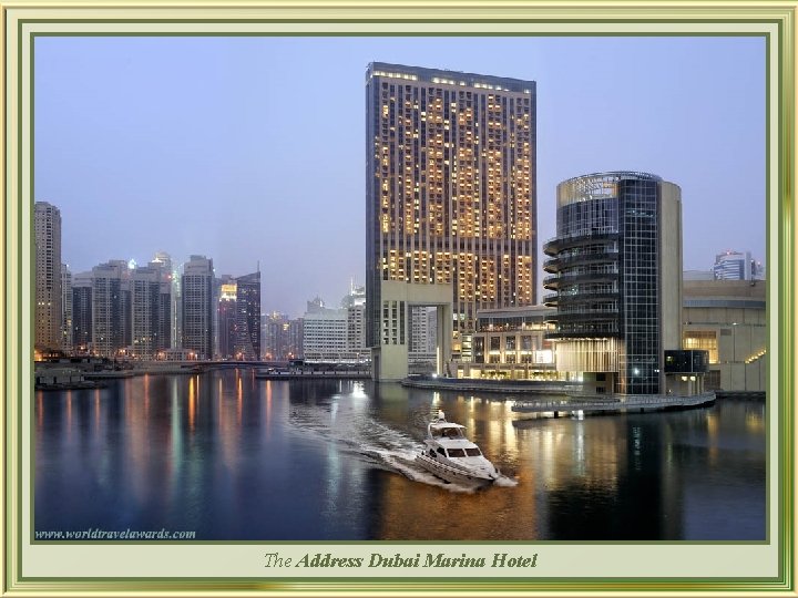 a z l De The Address Dubai Marina Hotel 