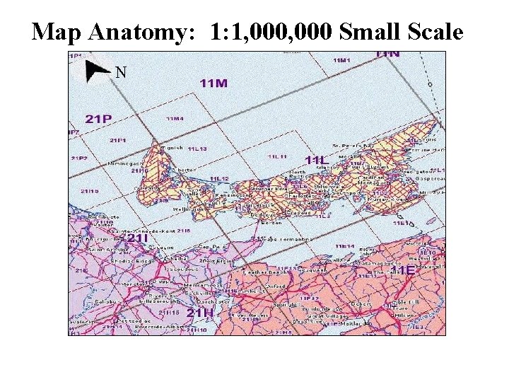 Map Anatomy: 1: 1, 000 Small Scale N 