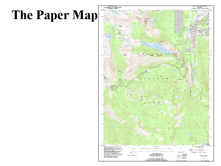 The Paper Map 