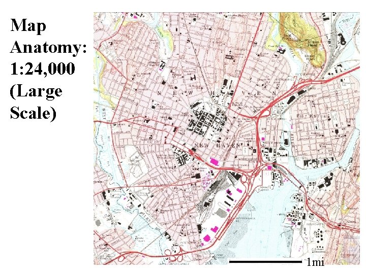 Map Anatomy: 1: 24, 000 (Large Scale) 1 mi 