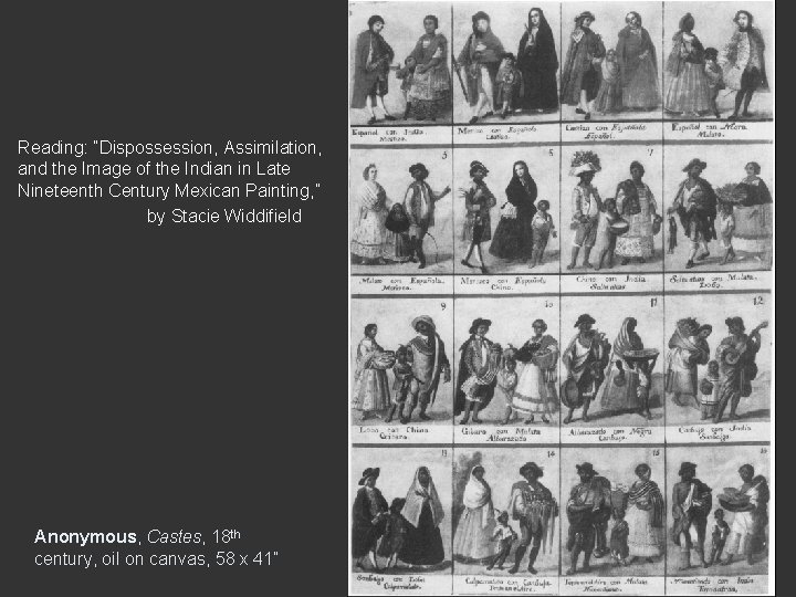 Reading: “Dispossession, Assimilation, and the Image of the Indian in Late Nineteenth Century Mexican
