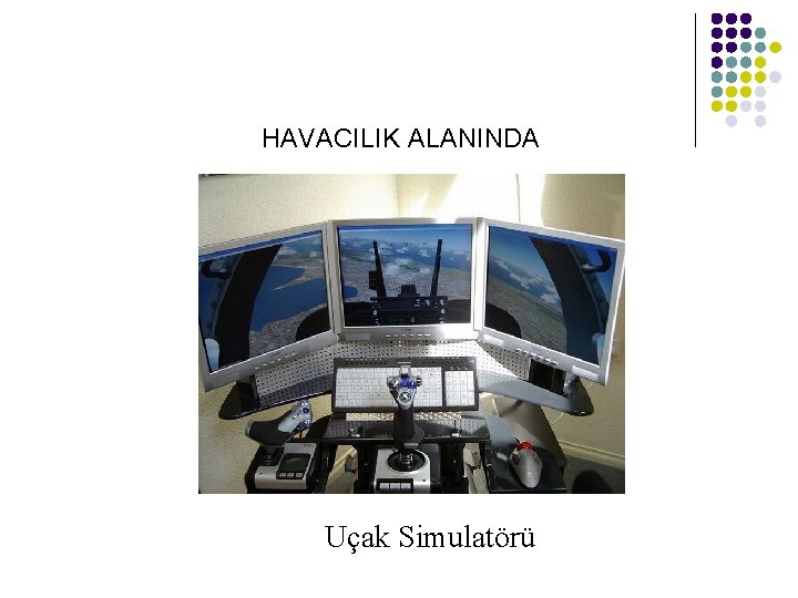 HAVACILIK ALANINDA Uçak Simulatörü 